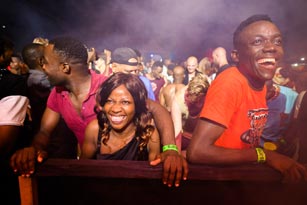 Sauti za Busara 2021 audience (photo Lorenzo Maccotta) 