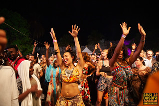 Sauti za Busara 2022 Nomfusi (South Africa) audience (photo Markus Meissl)