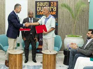 Blue Amber Zanzibar and Sauti za Busara sign sponsorship deal